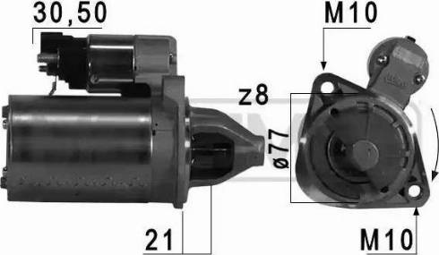 Messmer 220744 - Motorino d'avviamento autozon.pro