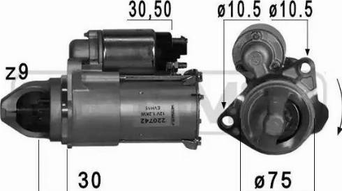 Messmer 220742 - Motorino d'avviamento autozon.pro