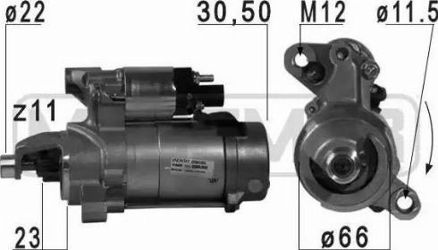 Messmer 220 705 - Motorino d'avviamento autozon.pro