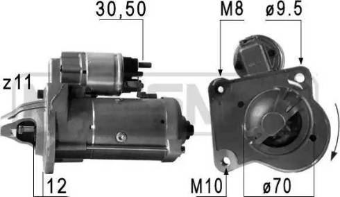 Messmer 220715 - Motorino d'avviamento autozon.pro