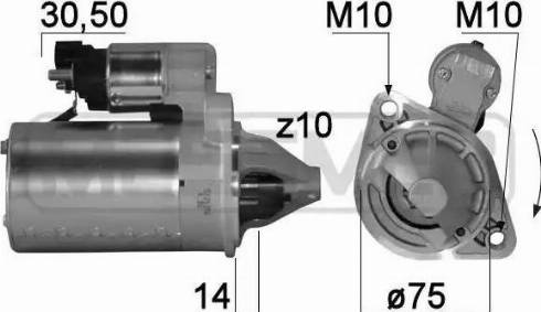 Messmer 220780 - Motorino d'avviamento autozon.pro