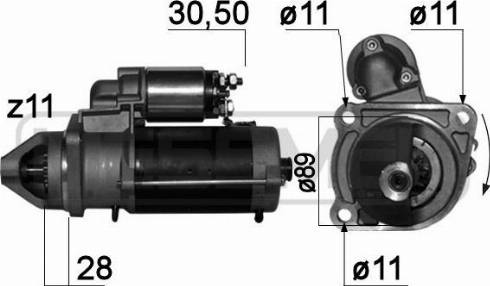 Messmer 220731A - Motorino d'avviamento autozon.pro