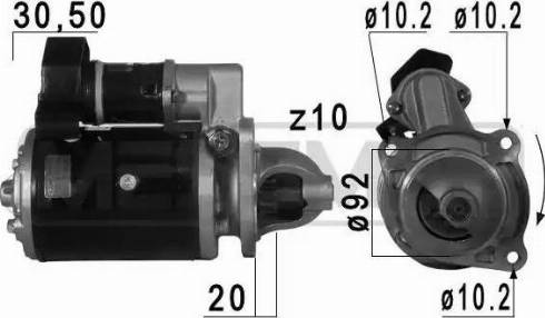 Messmer 220737 - Motorino d'avviamento autozon.pro