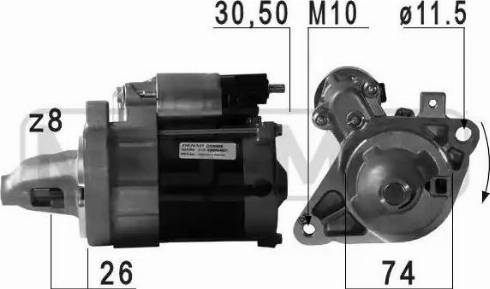 Messmer 220723 - Motorino d'avviamento autozon.pro