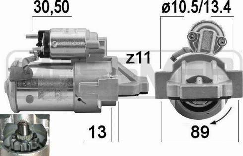 Messmer 221024 - Motorino d'avviamento autozon.pro