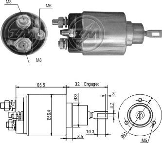 Messmer ZM977 - Elettromagnete, Motore d'avviamento autozon.pro