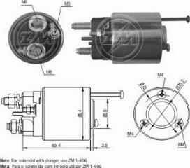 Messmer ZM496 - Elettromagnete, Motore d'avviamento autozon.pro