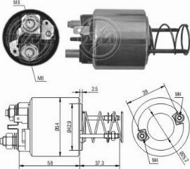 Messmer ZM1594 - Elettromagnete, Motore d'avviamento autozon.pro