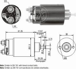 Messmer ZM1761C - Elettromagnete, Motore d'avviamento autozon.pro