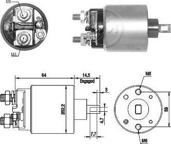 Messmer ZM1710 - Elettromagnete, Motore d'avviamento autozon.pro