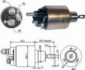 Messmer ZM3479 - Elettromagnete, Motore d'avviamento autozon.pro