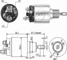 Messmer ZM778C - Elettromagnete, Motore d'avviamento autozon.pro