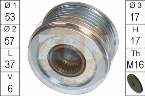 Messmer ZN5569 - Puleggia cinghia, Alternatore autozon.pro