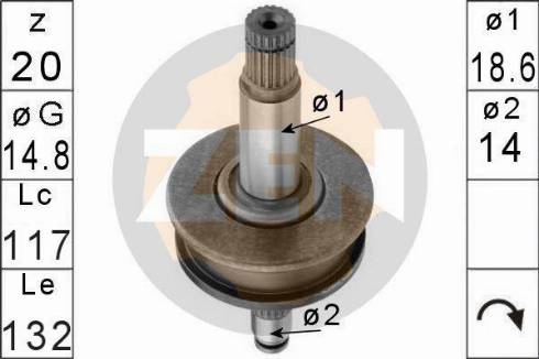 Messmer ZN0957 - Pignone, Motorino d'avviamento autozon.pro