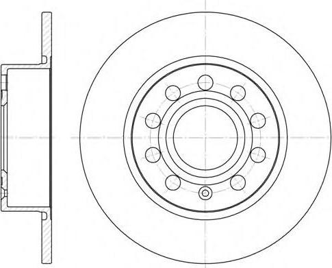 METACO 3060-005 - Discofreno autozon.pro