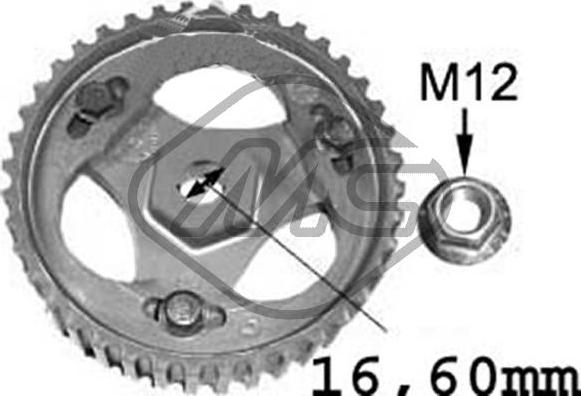 Metalcaucho 05623 - Ingranaggio, Pompa iniezione autozon.pro