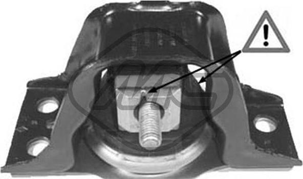 Metalcaucho 05142 - Sospensione, Motore autozon.pro