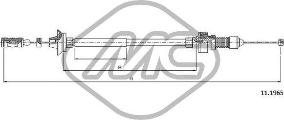 Metalcaucho 80901 - Cavo acceleratore autozon.pro