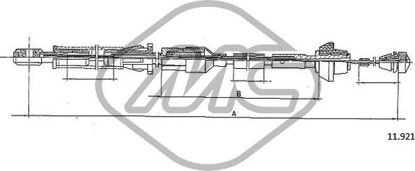 Metalcaucho 81876 - Cavo acceleratore autozon.pro