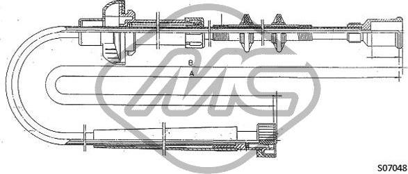 Metalcaucho 81244 - Alberino flessibile tachimetro autozon.pro