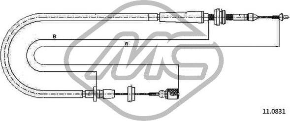 Metalcaucho 83832 - Cavo acceleratore autozon.pro