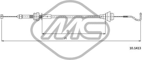 Metalcaucho 83297 - Cavo acceleratore autozon.pro