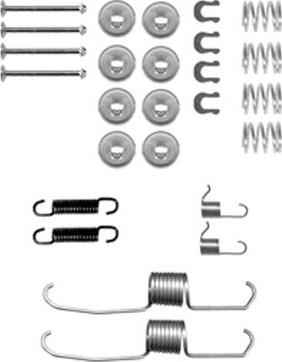 Metelli 9091 - Kit accessori, Ganasce freno autozon.pro