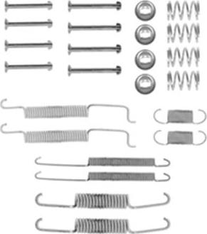 Metelli 9000 - Kit accessori, Ganasce freno autozon.pro