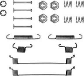 Metelli 9011 - Kit accessori, Ganasce freno autozon.pro