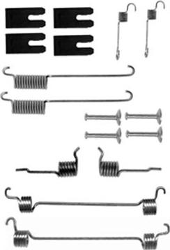 Metelli 9087 - Kit accessori, Ganasce freno autozon.pro