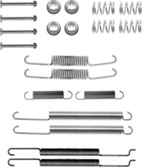 Metelli 9072 - Kit accessori, Ganasce freno autozon.pro