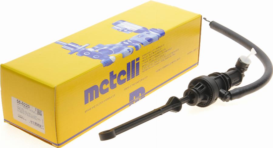 Metelli 55-0220 - Cilindro trasmettitore, Frizione autozon.pro