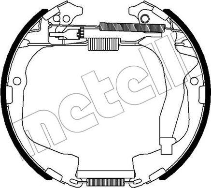 Metelli 51-0495 - Kit ganasce freno autozon.pro