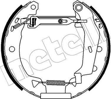 Metelli 51-0402 - Kit ganasce freno autozon.pro