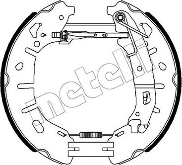 Metelli 51-0482 - Kit ganasce freno autozon.pro