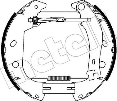 Metelli 51-0426 - Kit ganasce freno autozon.pro