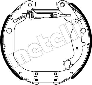 Metelli 51-0558 - Kit ganasce freno autozon.pro