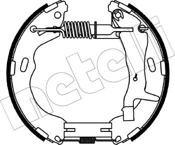 Metelli 51-0538 - Kit ganasce freno autozon.pro