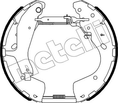 Metelli 51-0521 - Kit ganasce freno autozon.pro