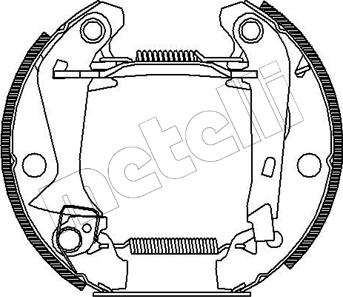 Metelli 51-0034 - Kit ganasce freno autozon.pro