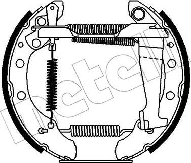 Metelli 51-0391 - Kit ganasce freno autozon.pro