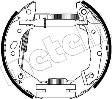 Metelli 51-0315 - Kit ganasce freno autozon.pro