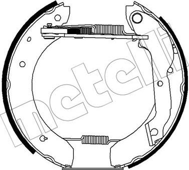 Metelli 51-0246 - Kit ganasce freno autozon.pro