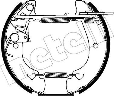 Metelli 51-0251 - Kit ganasce freno autozon.pro