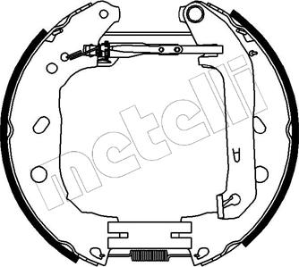 Metelli 51-0230 - Kit ganasce freno autozon.pro