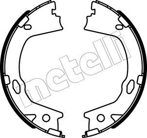 Metelli 53-0499 - Kit ganasce, Freno stazionamento autozon.pro