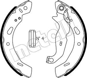 Metelli 53-0490 - Kit ganasce freno autozon.pro