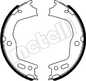 Metelli 53-0497 - Kit ganasce, Freno stazionamento autozon.pro