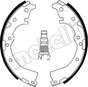 Metelli 53-0416 - Kit ganasce freno autozon.pro