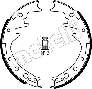 Metelli 53-0413 - Kit ganasce freno autozon.pro